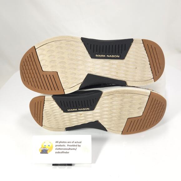 Skechers Mark Nason Athletic Walking Shoe Womens Size 6.5 68759 Black White - Picture 9 of 9